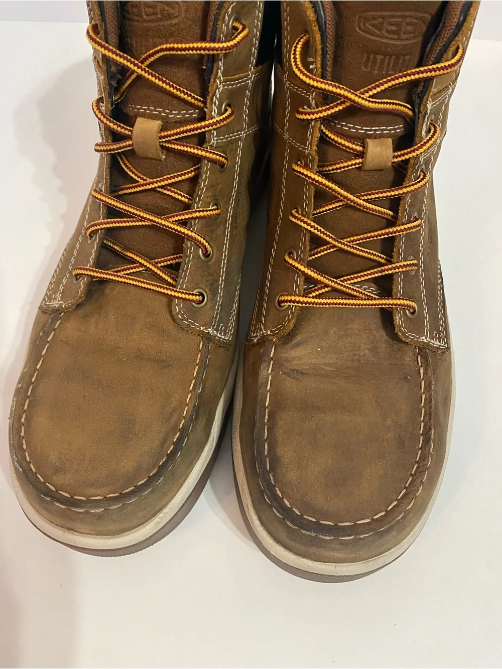 KEEN Utility Gibson Waterproof Work Boots (Carbon Toe) Size 11.5 D